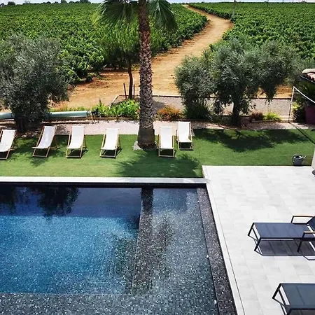 Contemporaine Avec Piscine A Debordement Dans Un Domaine Viticole Villa *